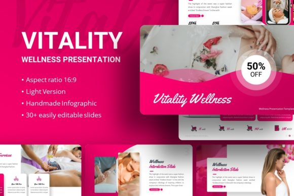 Download Presentation Template - Vitality - Vital Collection