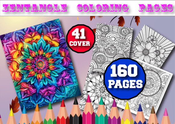 Download Zentangle Coloring Book for Adults - Book Collection