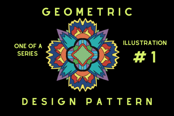 Download Geometric Design Pattern 1 Graphic - Geometric design Collection