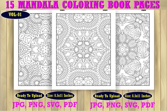 Download Mandala Coloring Book Page for Adult - Book Collection