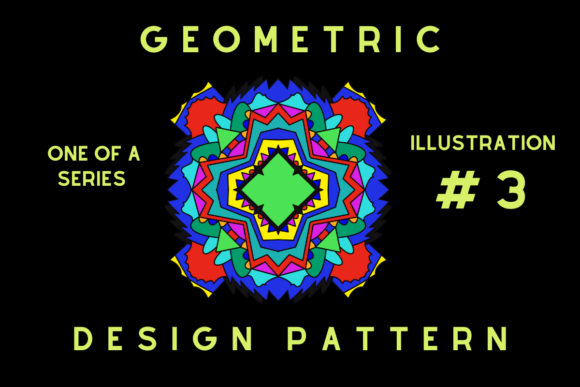 Download Geometric Design Pattern 3 Graphic - Geometric design Collection