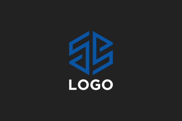 Download SS Logo with Abstract Geometric Design - Premium Resources